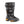 Baffin black winter boot with two buckle straps and orange accents