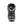 Back view of a black Baffin winter boot with a pull tab and white trim