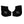 Pair of black Bar Mitts handlebar covers for bicycles