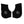 Pair of black Bar Mitts handlebar covers
