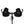 Bar Mitts black handlebar covers installed on bicycle handlebars