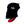 Black Bar Mitts handlebar cover with red interior lining