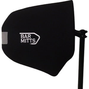 Black Bar Mitts handlebar cover with logo