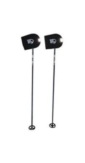 Pair of Bar Mitts handlebar covers for bicycle poles