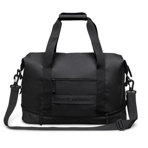 Black Got Bag duffel bag with top handles and detachable shoulder strap