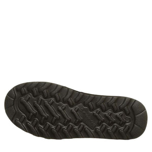 Bearpaw boot tread pattern on black rubber outsole