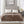 Beautyrest brown heated electric blanket with dual controllers on a bed