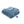 Blue Beautyrest heated throw blanket with controller