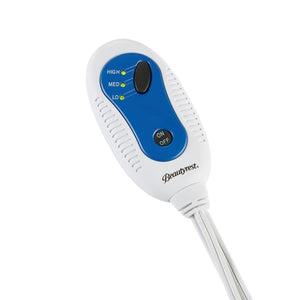 Beautyrest electric blanket controller with high medium and low heat settings