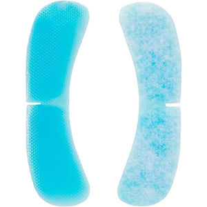 Two BeKOOOL blue gel cooling strips for forehead