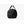Side view of a black Bellroy duffel bag