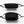 Top and bottom views of a black Bellroy sling bag with zipper closure
