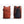 Front and back view of a rust colored Bellroy backpack with padded shoulder straps