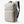 Bellroy beige backpack with black zippers and side handle