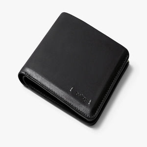 Black Bellroy leather bifold wallet