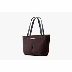 Bellroy brown tote bag with two shoulder straps and front pocket