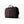 Bellroy brown briefcase with navy blue handles and shoulder strap