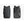 Front and back view of a black Bellroy backpack