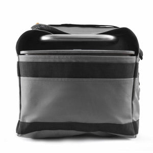 BioLite grey fabric carrying case with metal handle