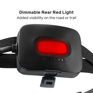 BioLite headlamp rear battery pack with dimmable red light