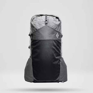 Black Diamond grey and black technical backpack