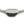Top view of a sage green headlamp with a power button and lock icon