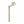 Black Diamond ice screw with threaded shaft and integrated hanger