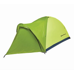 Black Diamond lime green one person camping tent