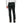 Back view of Black Diamond black technical trousers on a person wearing a white long sleeve shirt and hiking shoes