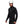 Man wearing a black Black Diamond fleece jacket and a white climbing helmet