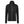 Black Diamond black hooded fleece jacket with a grey front zipper and chest pocket
