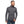 Man wearing a grey Black Diamond zip up hoodie with a chest pocket