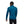 Back view of a man wearing a blue Black Diamond long sleeve quarter zip fleece