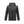 Black Diamond charcoal grey hooded waterproof shell jacket with front zipper