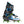 Black Diamond Scarpa Maestrale RS ski boot with green crampon attached