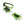 Black Diamond green metal crampons with adjustable straps