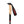 Black Diamond trekking pole handle with cork grip and red adjustable wrist strap