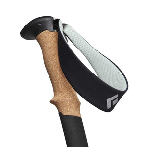 Black Diamond trekking pole cork handle with wrist strap