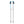 Black Diamond trekking poles with blue and black handles and adjustable shafts