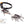 Black Diamond crampon with metal spikes and heel strap