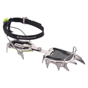 Black Diamond traction device with metal spikes and adjustable strap