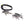 Black Diamond crampon with metal spikes and black heel strap