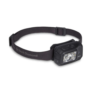 Black Diamond Storm-R headlamp with black adjustable strap