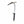 Black Diamond ice axe with silver shaft and black grip
