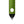 Green metal tactical pen tip with black plastic housing and steel point
