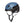 Blue Black Diamond climbing helmet with black straps