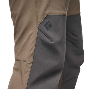 Black Diamond pants with reinforced knee panels