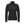 Black long sleeve quarter zip fleece pullover with a chest pocket