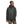 Person wearing a dark grey Black Diamond hooded shell jacket