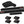 Black Ice replacement pad set including straps and four small rectangular pads